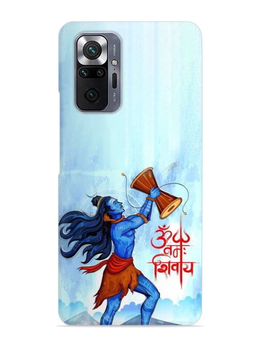 Illustration Lord Shiva Snap Case for Xiaomi Redmi Note 10 Pro Max Zapvi