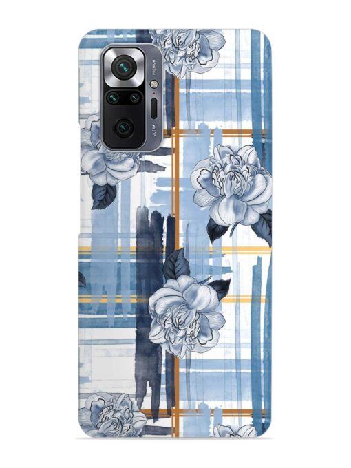 Watercolor Pattern Rose Snap Case for Xiaomi Redmi Note 10 Pro Max Zapvi