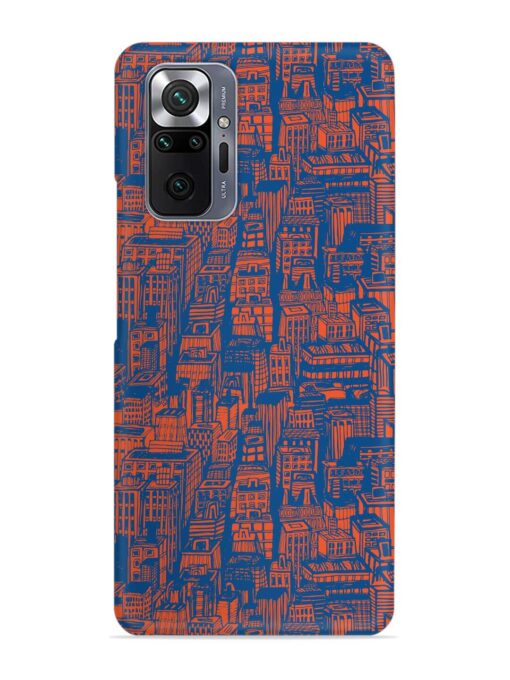 Hand Drawn Seamless Snap Case for Xiaomi Redmi Note 10 Pro Max Zapvi