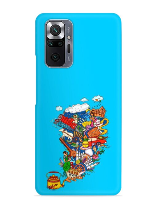 Vector Design Indian Snap Case for Xiaomi Redmi Note 10 Pro Max Zapvi