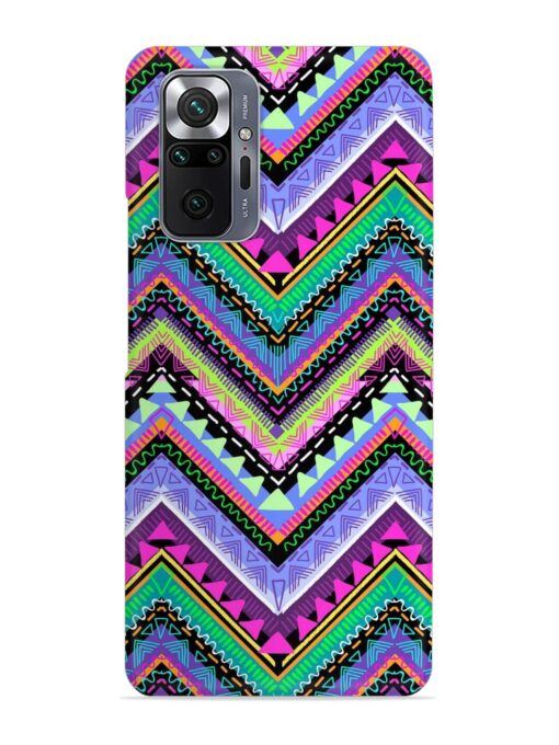 Tribal Aztec Print Snap Case for Xiaomi Redmi Note 10 Pro Max Zapvi