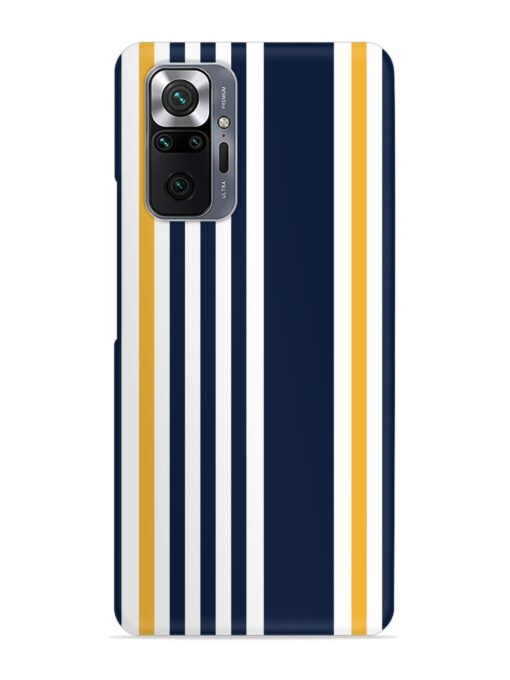 Seamless Stripe Pattern Snap Case for Xiaomi Redmi Note 10 Pro Max Zapvi