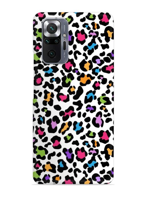 Seamless Leopard Pattern Snap Case for Xiaomi Redmi Note 10 Pro Max Zapvi