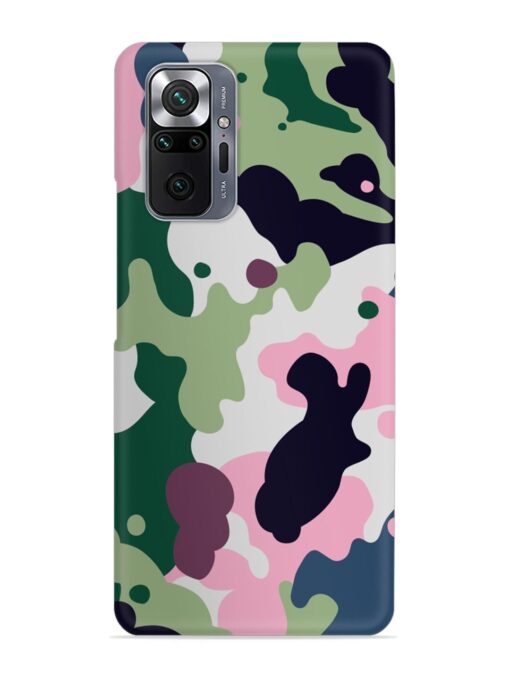 Seamless Funky Camouflage Snap Case for Xiaomi Redmi Note 10 Pro Max Zapvi