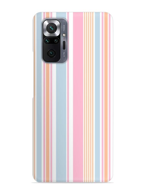 Stripe Seamless Pattern Snap Case for Xiaomi Redmi Note 10 Pro Max Zapvi