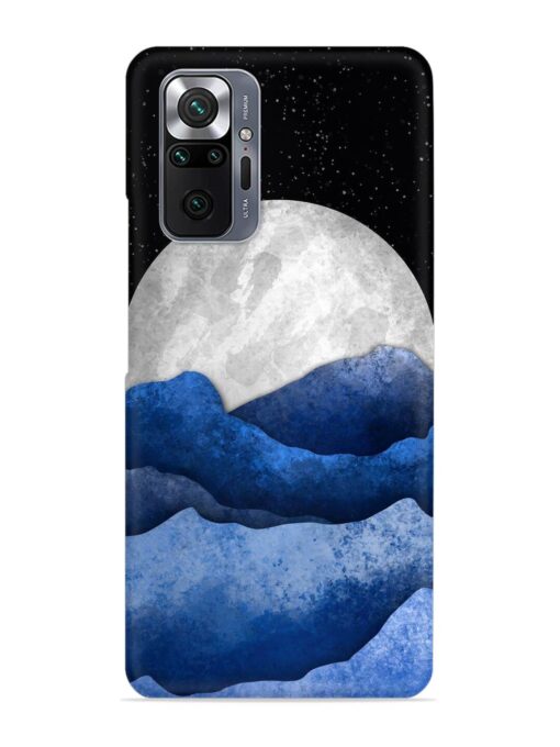 Full Moon Mountain Vector Snap Case for Xiaomi Redmi Note 10 Pro Max Zapvi