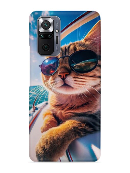 Cat In Style Snap Case for Xiaomi Redmi Note 10 Pro Max Zapvi