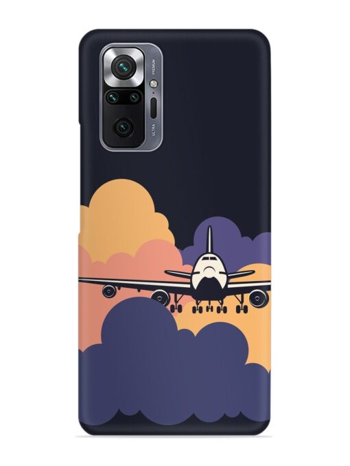 Aeroplane vector Snap Case for Xiaomi Redmi Note 10 Pro Max Zapvi