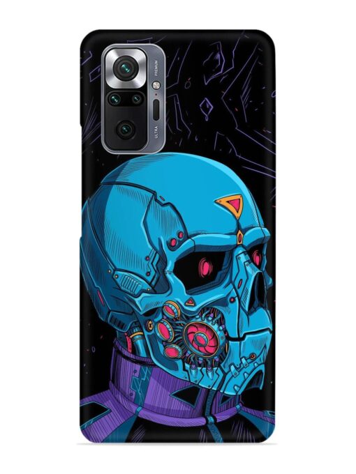 Skull Robo Vector Snap Case for Xiaomi Redmi Note 10 Pro Max Zapvi