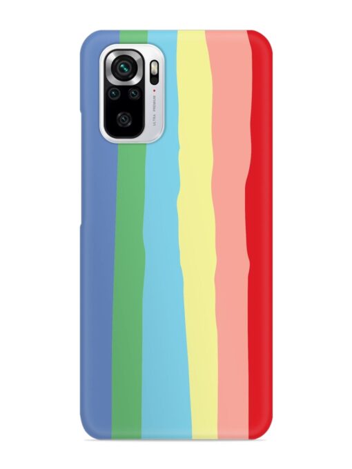 Rainbow Premium Shade Snap Case for Xiaomi Redmi Note 10S Zapvi