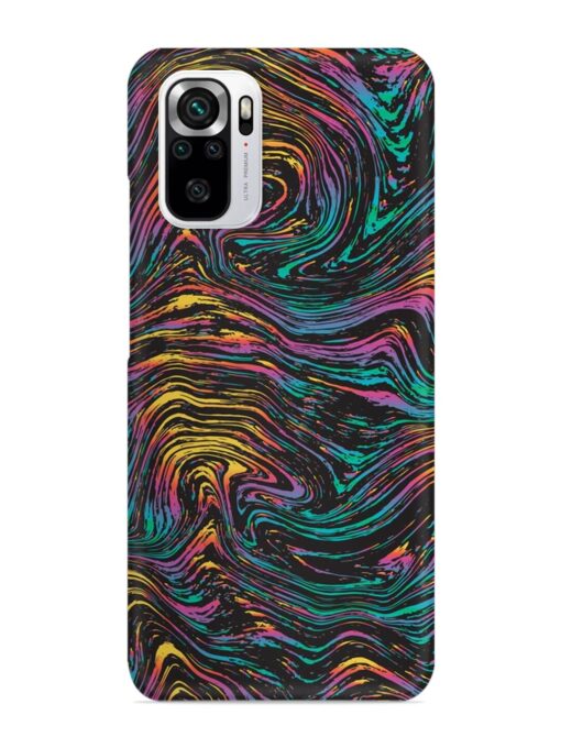 Abstract Liquid Colors Snap Case for Xiaomi Redmi Note 10S Zapvi