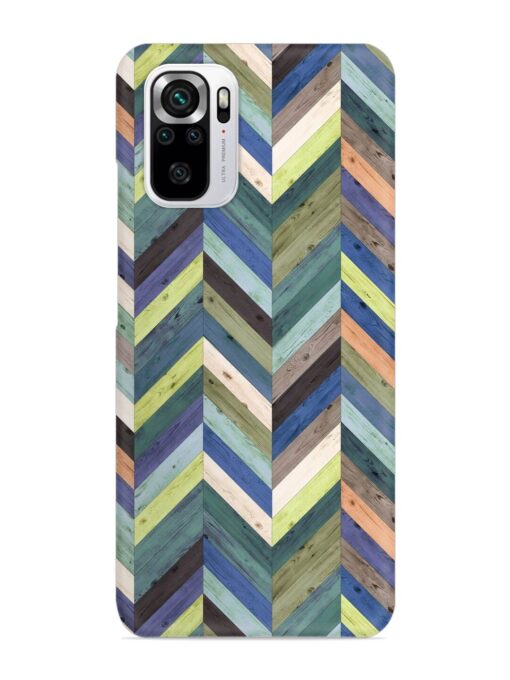 Chevron Random Color Snap Case for Xiaomi Redmi Note 10S Zapvi