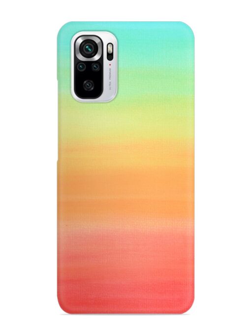 Background Sky Watercolor Snap Case for Xiaomi Redmi Note 10S Zapvi