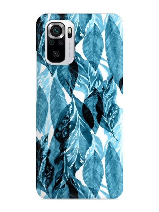 Leaves Pattern Jungle Snap Case for Xiaomi Redmi Note 10S Zapvi