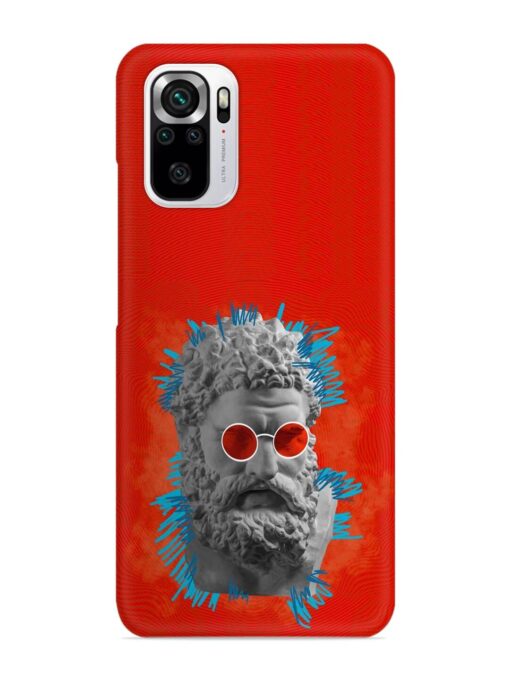 Contemporary Art Concept Snap Case for Xiaomi Redmi Note 10S Zapvi