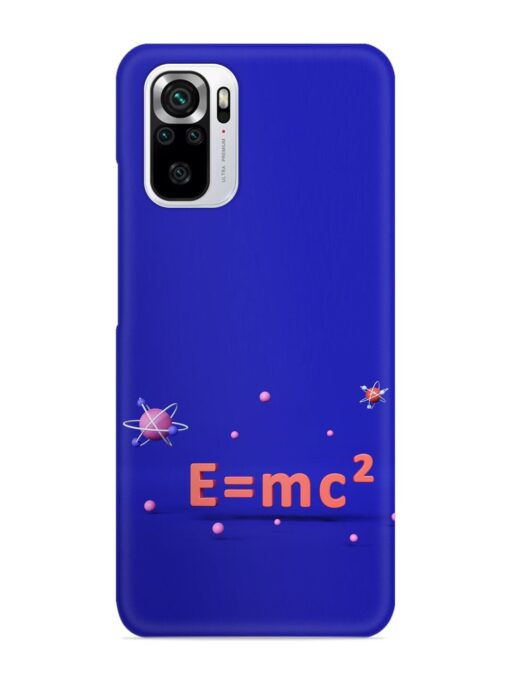 Formula Relativity Equation Snap Case for Xiaomi Redmi Note 10S Zapvi