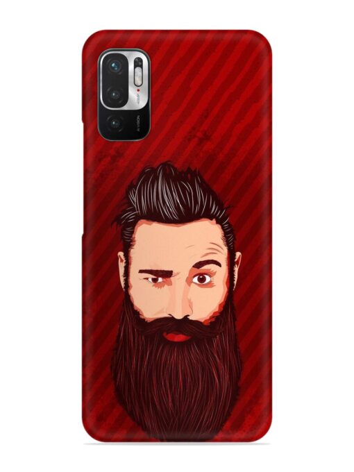 Beardo Man Snap Case for Xiaomi Redmi Note 10T (5G) Zapvi