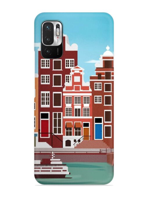 Scenery Architecture Amsterdam Landscape Snap Case for Xiaomi Redmi Note 10T (5G) Zapvi