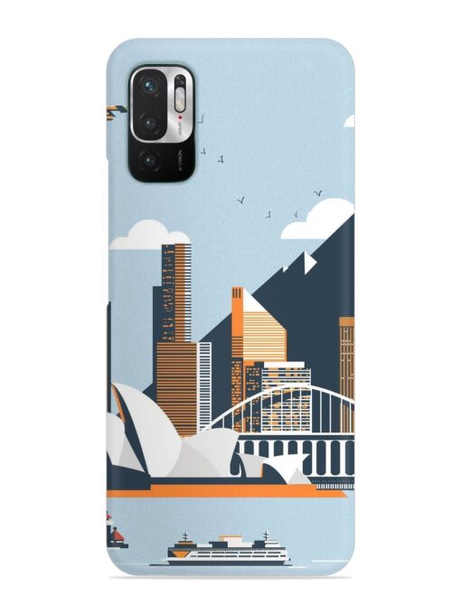 Sydney Opera Landscape Snap Case for Xiaomi Redmi Note 10T (5G) Zapvi