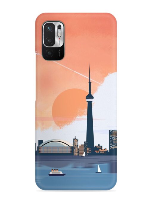 Toronto Canada Snap Case for Xiaomi Redmi Note 10T (5G) Zapvi