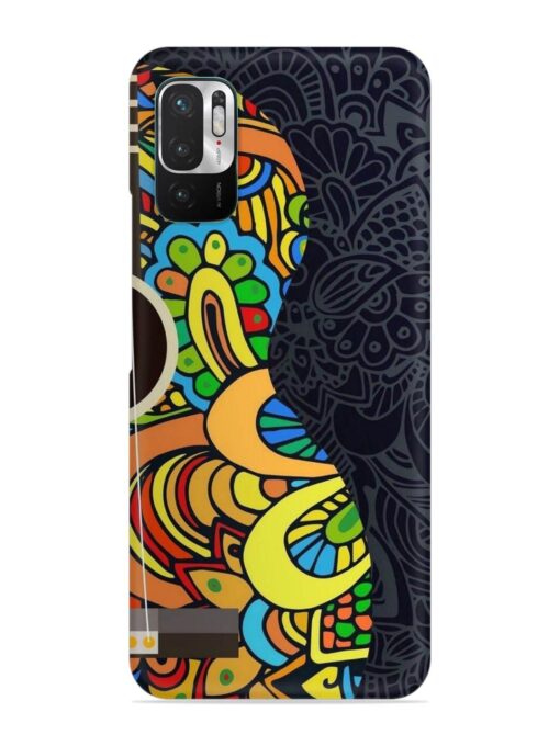 Guitar Vector Art Snap Case for Xiaomi Redmi Note 10T (5G) Zapvi