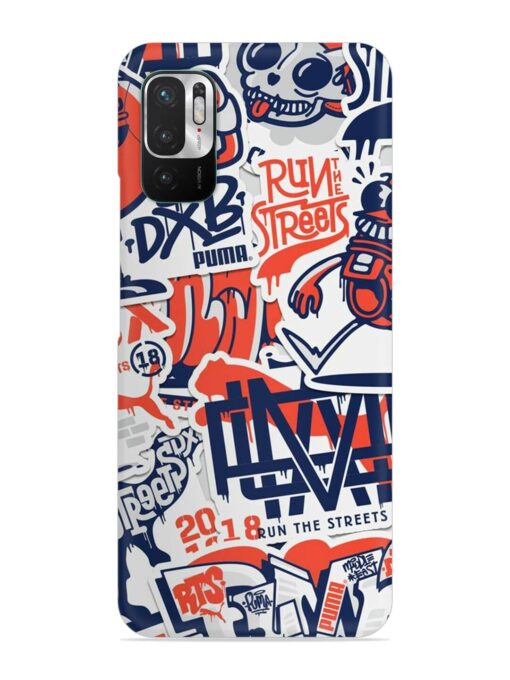 Run The Street Snap Case for Xiaomi Redmi Note 10T (5G) Zapvi