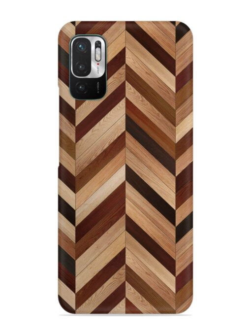 Seamless Wood Parquet Snap Case for Xiaomi Redmi Note 10T (5G) Zapvi