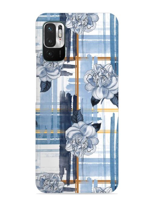 Watercolor Pattern Rose Snap Case for Xiaomi Redmi Note 10T (5G) Zapvi