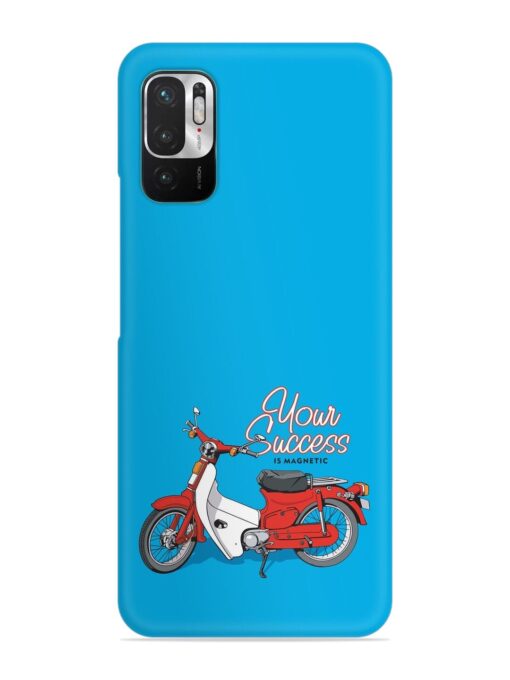 Motorcycles Image Vector Snap Case for Xiaomi Redmi Note 10T (5G) Zapvi