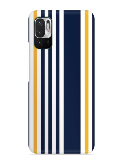 Seamless Stripe Pattern Snap Case for Xiaomi Redmi Note 10T (5G) Zapvi