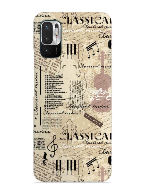 Classical Music Lpattern Snap Case for Xiaomi Redmi Note 10T (5G) Zapvi