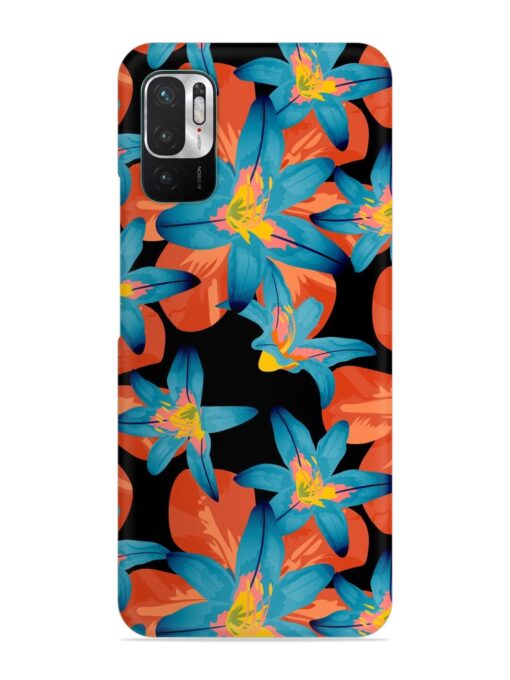 Philippine Flowers Seamless Snap Case for Xiaomi Redmi Note 10T (5G) Zapvi