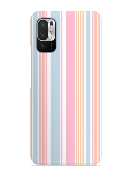 Stripe Seamless Pattern Snap Case for Xiaomi Redmi Note 10T (5G) Zapvi