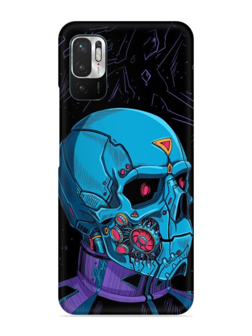 Skull Robo Vector Snap Case for Xiaomi Redmi Note 10T (5G) Zapvi