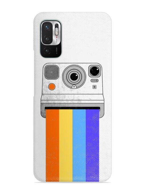 Retro Camera Art Snap Case for Xiaomi Redmi Note 10T (5G) Zapvi