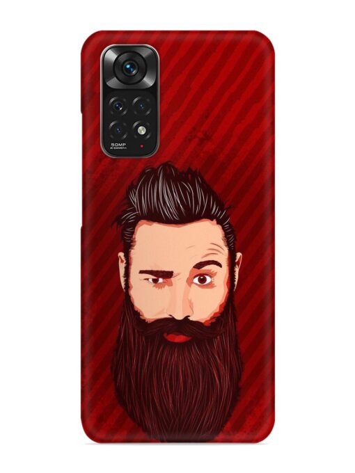 Beardo Man Snap Case for Xiaomi Redmi Note 11 Zapvi