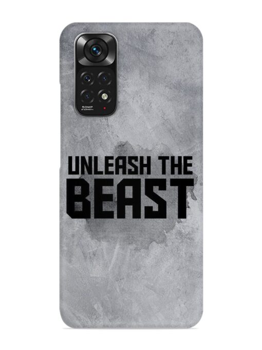 Unleash The Beast Snap Case for Xiaomi Redmi Note 11 Zapvi