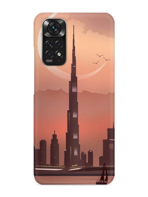 Landmark Burj Khalifa Snap Case for Xiaomi Redmi Note 11 Zapvi