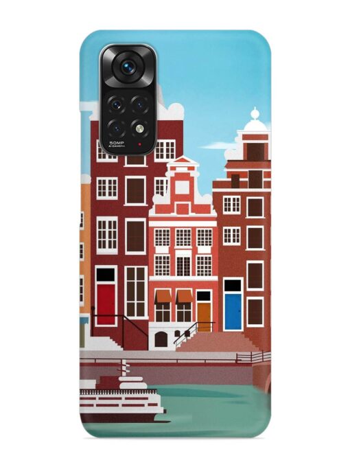 Scenery Architecture Amsterdam Landscape Snap Case for Xiaomi Redmi Note 11 Zapvi