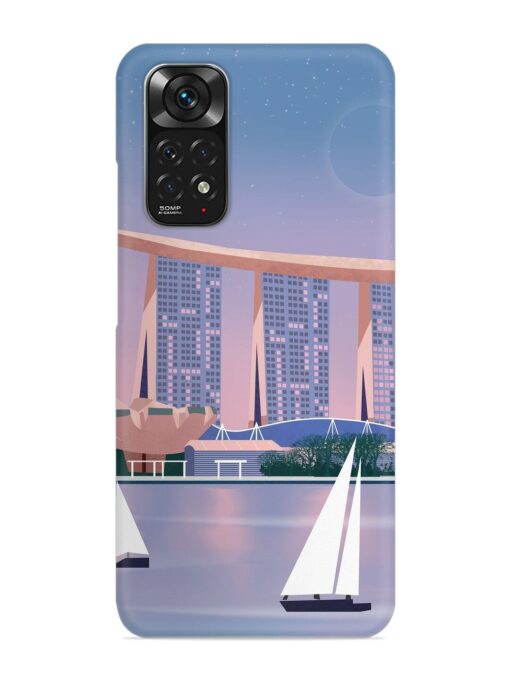 Singapore Scenery Architecture Snap Case for Xiaomi Redmi Note 11 Zapvi