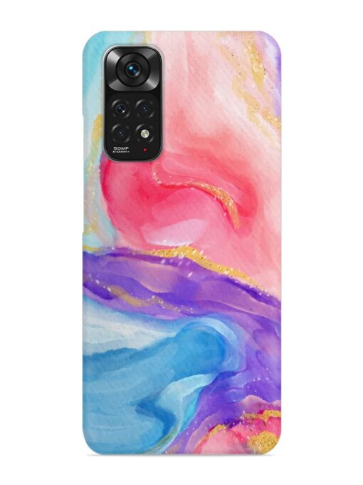 Watercolor Gradient Snap Case for Xiaomi Redmi Note 11 Zapvi