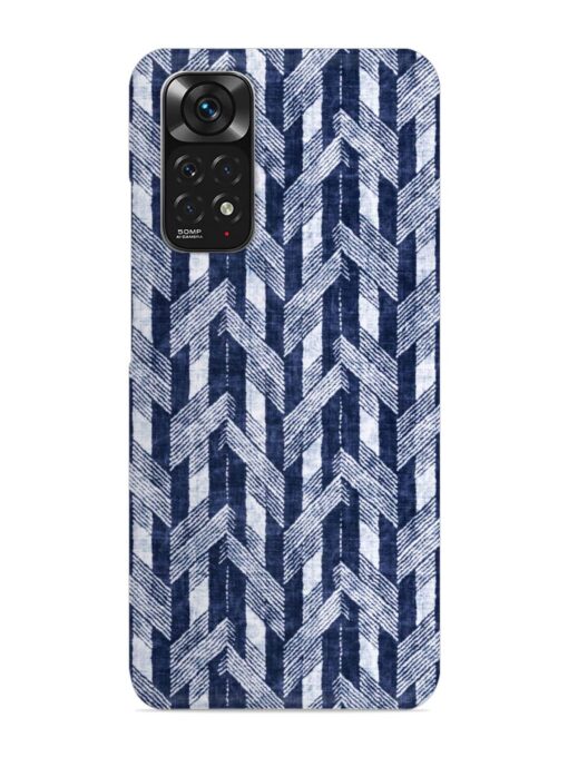 Abstract Herringbone Motif Snap Case for Xiaomi Redmi Note 11 Zapvi