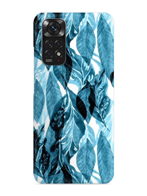 Leaves Pattern Jungle Snap Case for Xiaomi Redmi Note 11 Zapvi