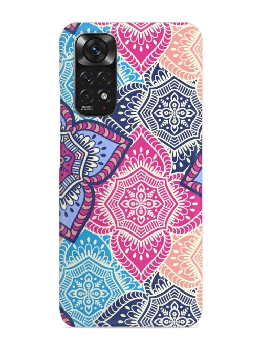 Ethnic Floral Seamless Snap Case for Xiaomi Redmi Note 11 Zapvi