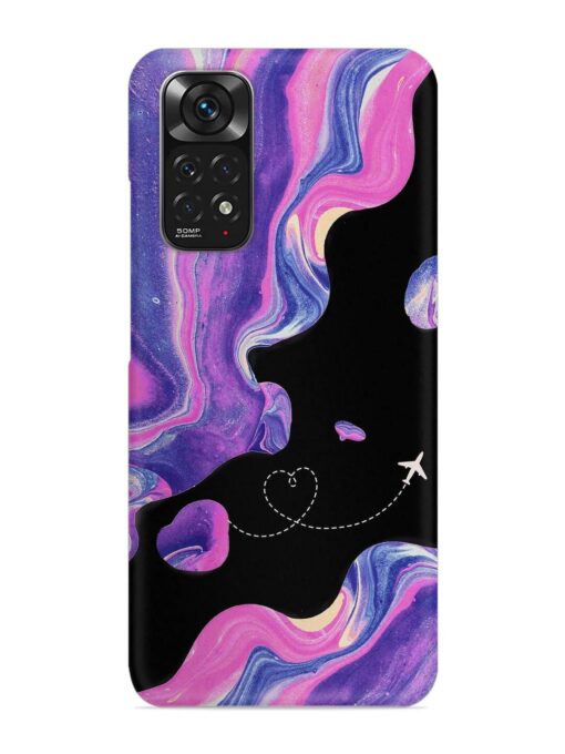 Glitter Art Snap Case for Xiaomi Redmi Note 11 Zapvi