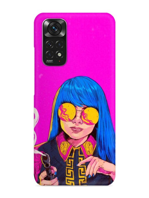 Aesthetic Anime Girl Snap Case for Xiaomi Redmi Note 11 Zapvi