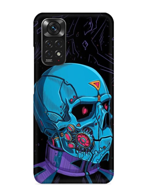 Skull Robo Vector Snap Case for Xiaomi Redmi Note 11 Zapvi