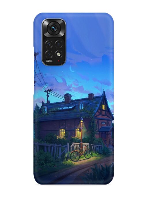 Beautiful Village House Snap Case for Xiaomi Redmi Note 11 Zapvi