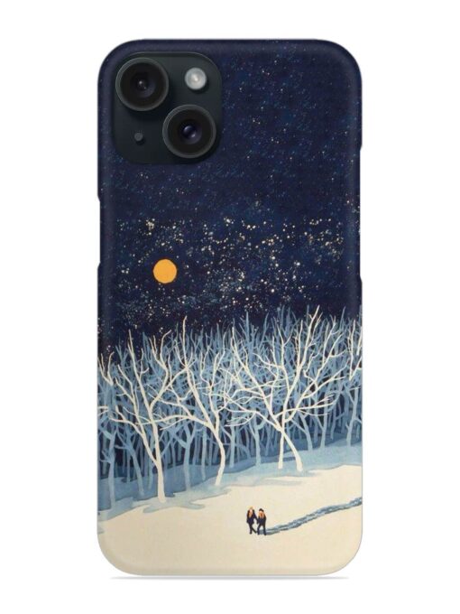 Full Moon Snowshoe Tour Snap Case Zapvi