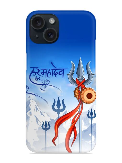 Har Har Mahadev Trishul Snap Case Zapvi